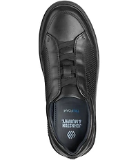 Johnston & Murphy Boys' Anders Leather Stretch Lace Sneakers (Youth)