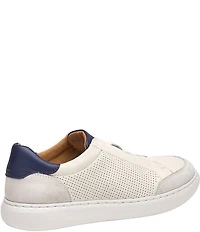 Johnston & Murphy Boys' Anders Leather Suede Stretch Lace Sneakers (Youth)