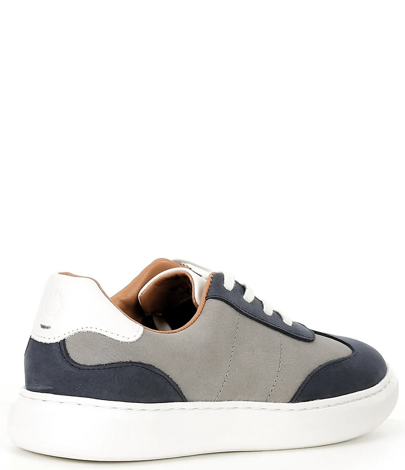 Johnston & Murphy Boys' Anders Leather T-Toe Lace Up Sneakers (Youth)