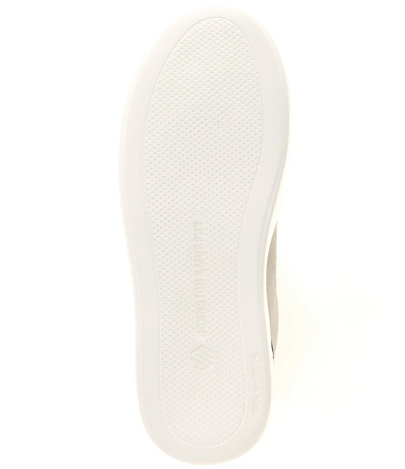 Johnston & Murphy Boys' Anders Leather T-Toe Lace Up Sneakers (Youth)