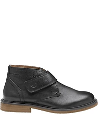 Johnston & Murphy Boys' Calder Leather Hook-and-Loop Chukka Boots (Toddler)