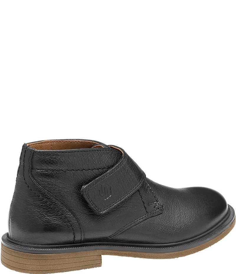 Johnston & Murphy Boys' Calder Leather Hook-and-Loop Chukka Boots (Toddler)
