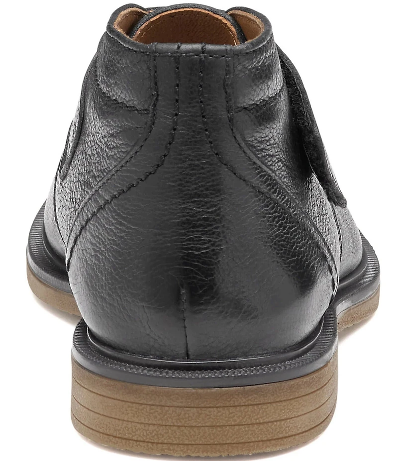 Johnston & Murphy Boys' Calder Leather Hook-and-Loop Chukka Boots (Toddler)