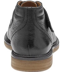 Johnston & Murphy Boys' Calder Leather Hook-and-Loop Chukka Boots (Toddler)