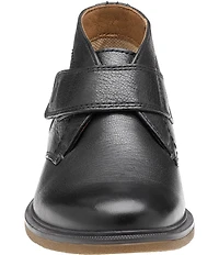 Johnston & Murphy Boys' Calder Leather Hook-and-Loop Chukka Boots (Toddler)