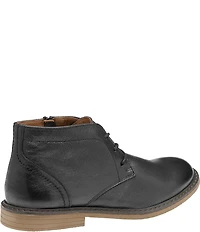 Johnston & Murphy Boys' Calder Leather Lace Up Chukka Boots (Youth)