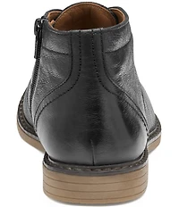 Johnston & Murphy Boys' Calder Leather Lace Up Chukka Boots (Youth)