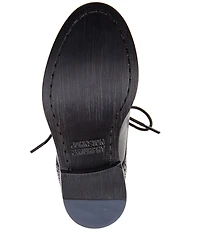 Johnston & Murphy Boys' Conard Leather Cap Toe Brogue Detail Oxfords (Infant)