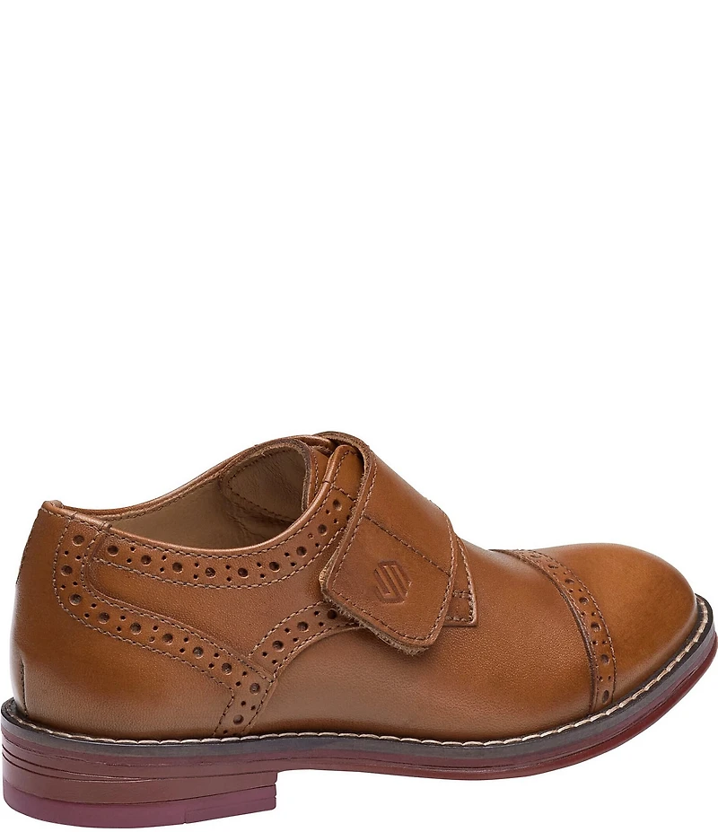 Johnston & Murphy Boys' Conard Monk Cap Toe Oxfords (Infant)