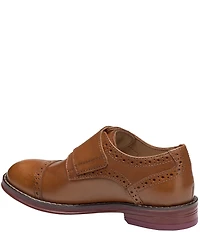 Johnston & Murphy Boys' Conard Monk Cap Toe Oxfords (Infant)