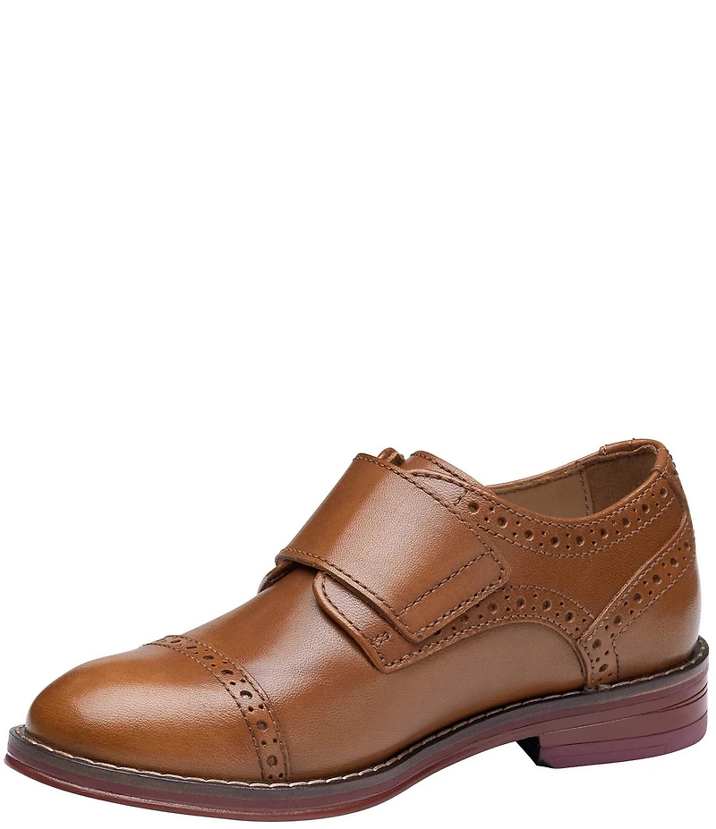 Johnston & Murphy Boys' Conard Monk Cap Toe Oxfords (Infant)