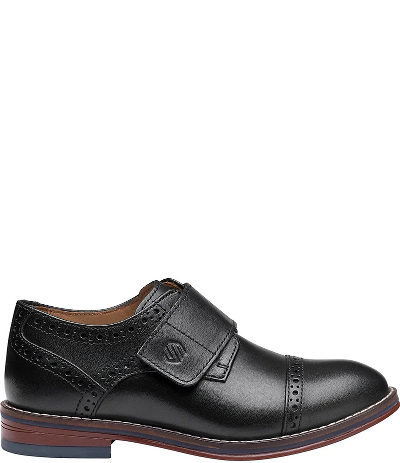Johnston & Murphy Boys' Conard Monk Cap Toe Oxfords (Toddler)