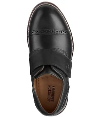 Johnston & Murphy Boys' Conard Monk Cap Toe Oxfords (Toddler)