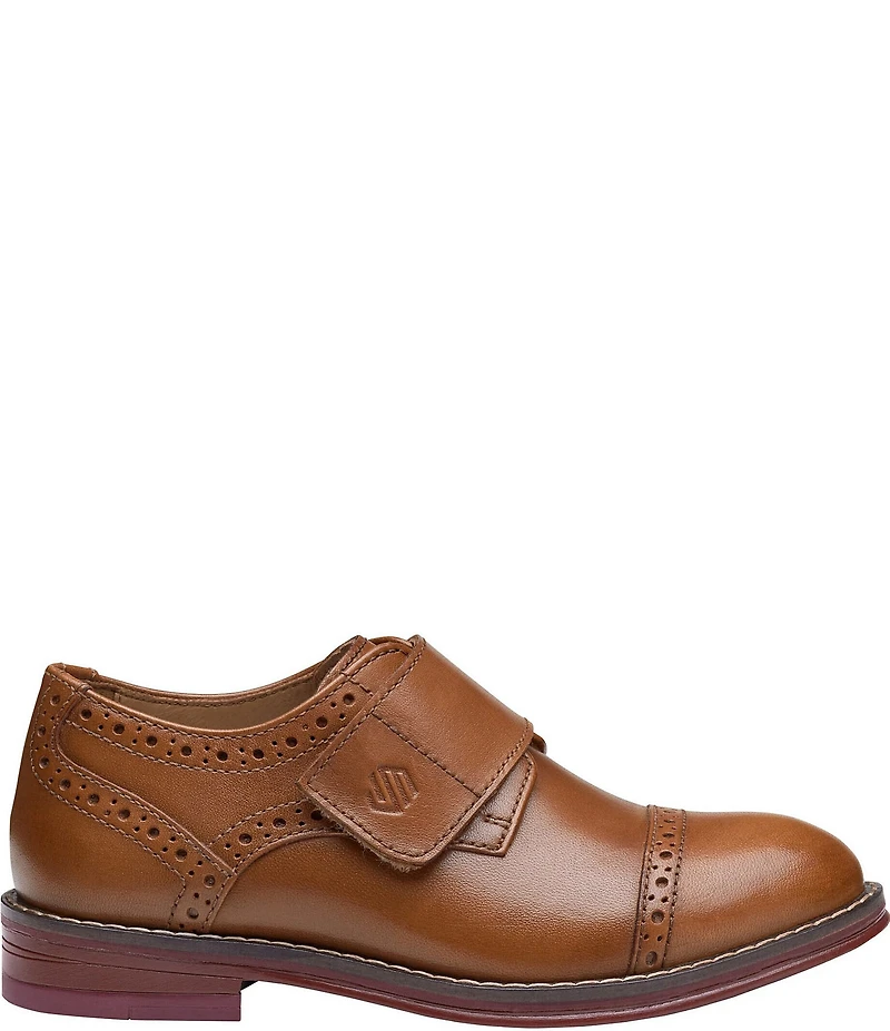 Johnston & Murphy Boys' Conard Monk Cap Toe Oxfords (Toddler)