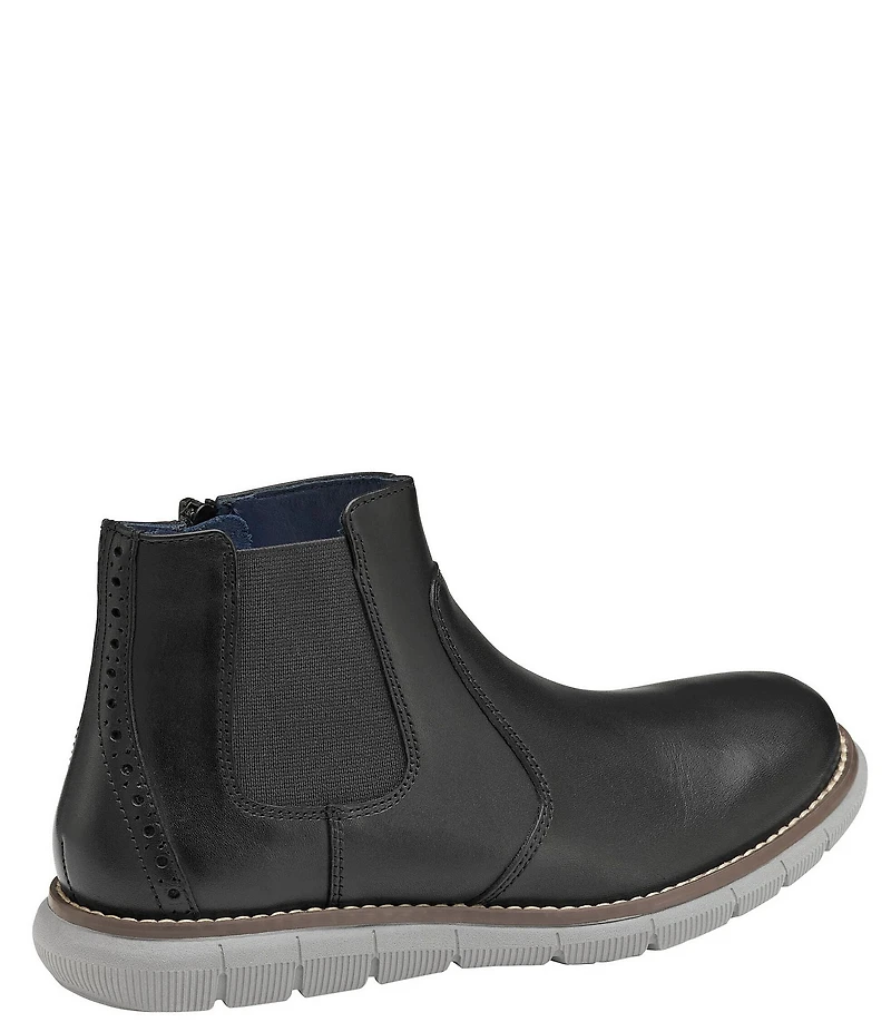 Johnston & Murphy Boys' Holden Leather Chelsea Boots (Youth)