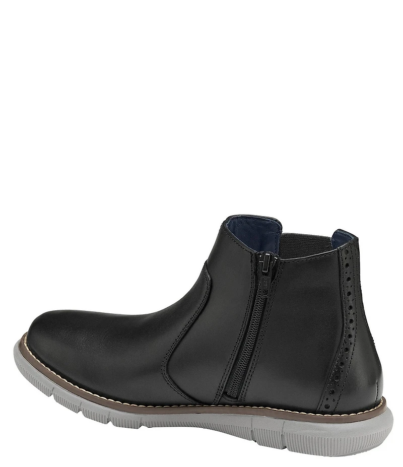 Johnston & Murphy Boys' Holden Leather Chelsea Boots (Youth)
