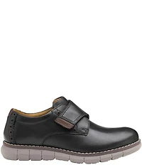 Johnston & Murphy Boys' Holden Leather Alternative Closure Brogue Detail Oxfords (Infant)