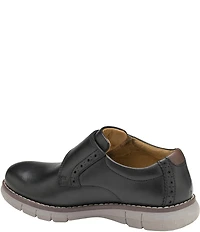 Johnston & Murphy Boys' Holden Leather Alternative Closure Brogue Detail Oxfords (Infant)