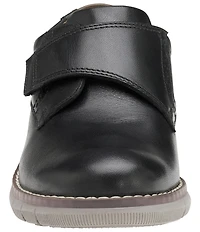 Johnston & Murphy Boys' Holden Leather Alternative Closure Brogue Detail Oxfords (Toddler)