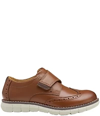 Johnston & Murphy Boys' Holden Alternative Closure Leather Wingtip Oxfords (Infant)