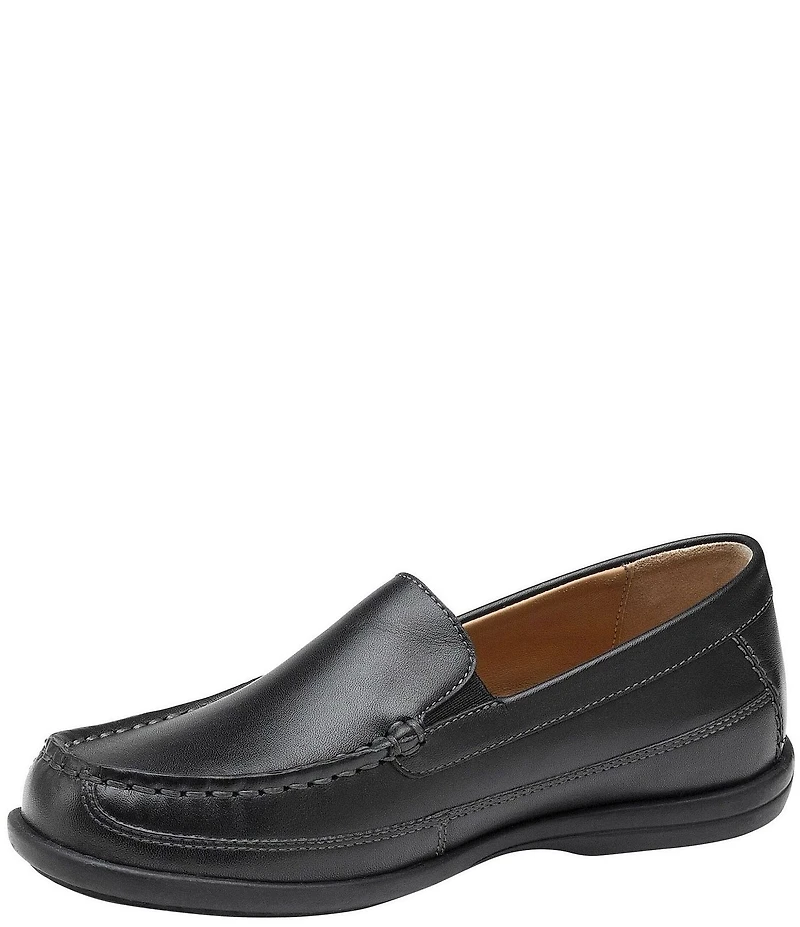Johnston & Murphy Boys' Locklin Leather Venetian Loafers (Youth)