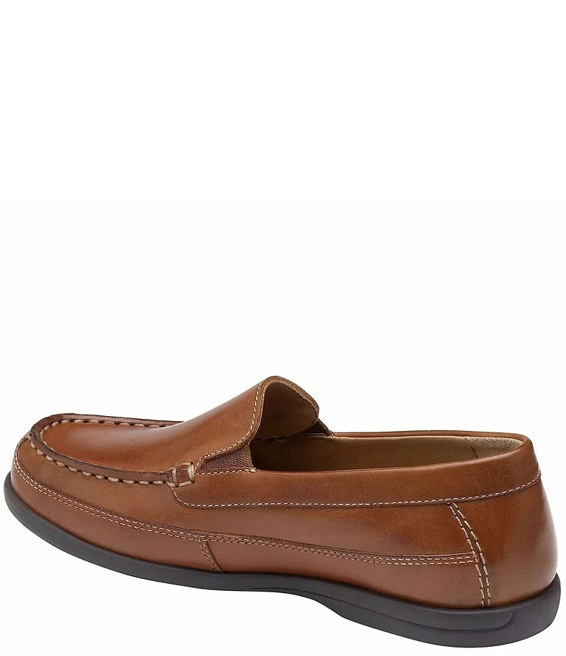 Johnston & Murphy Boys' Locklin Leather Venetian Loafers (Youth)