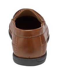 Johnston & Murphy Boys' Locklin Leather Slip On Venetian Loafers (Toddler)