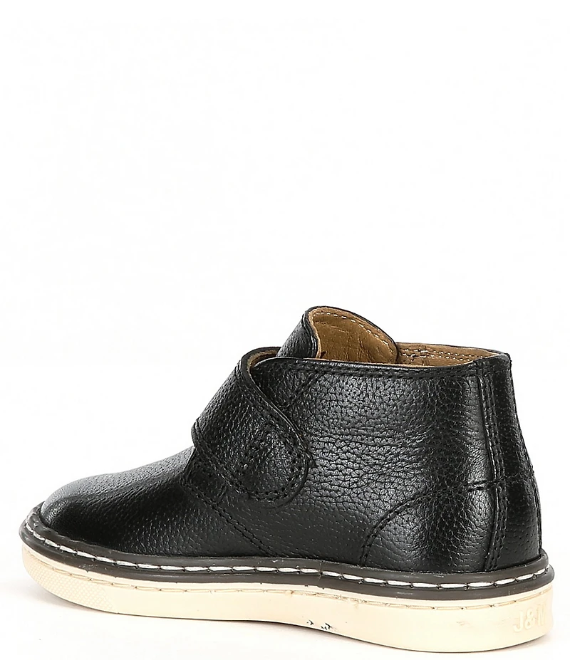 Johnston & Murphy Boys' McGuffey Leather Hook-and-Loop Chukka Boots (Infant)