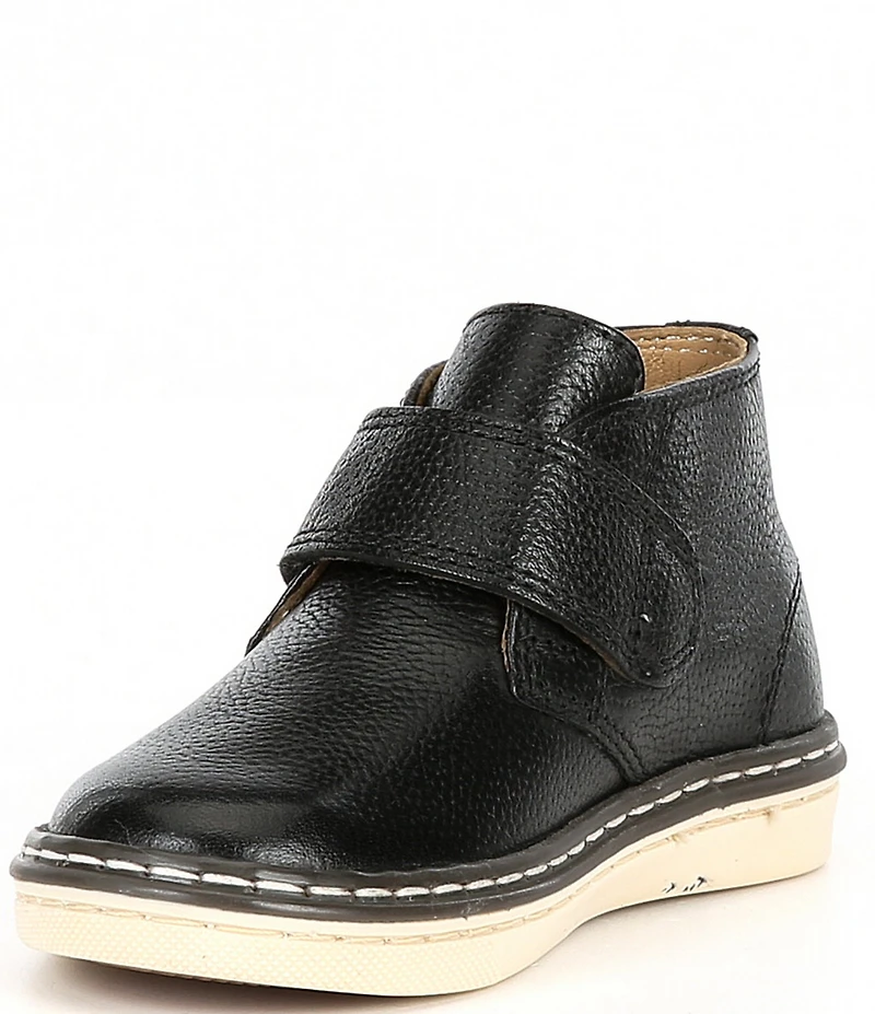 Johnston & Murphy Boys' McGuffey Leather Hook-and-Loop Chukka Boots (Infant)