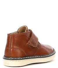 Johnston & Murphy Boys' McGuffey Leather Hook-and-Loop Chukka Boots (Infant)
