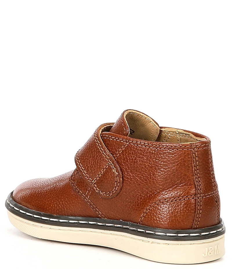 Johnston & Murphy Boys' McGuffey Leather Hook-and-Loop Chukka Boots (Infant)