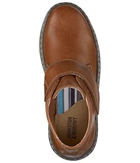 Johnston & Murphy Boys' McGuffey Leather Hook-and-Loop Chukka Boots (Infant)