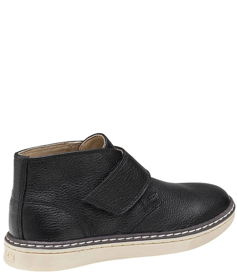 Johnston & Murphy Boys' McGuffey Leather Alternative Closure Chukka Boots (Toddler)