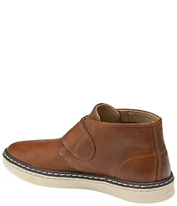 Johnston & Murphy Boys' McGuffey Leather Alternative Closure Chukka Boots (Toddler)