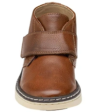 Johnston & Murphy Boys' McGuffey Leather Alternative Closure Chukka Boots (Toddler)