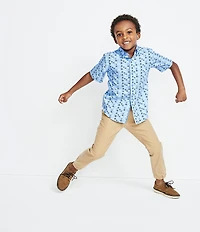 Johnston & Murphy Boys' McGuffey Nubuck Plain Toe Sneakers (Toddler)