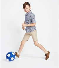 Johnston & Murphy Boys' McGuffey Nubuck Plain Toe Sneakers (Toddler)