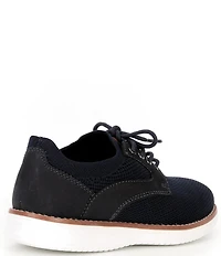 Johnston & Murphy Boys' Upton Knit Plain Toe Lace Up Oxfords (Youth)