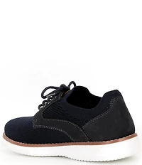 Johnston & Murphy Boys' Upton Knit Plain Toe Lace Up Oxfords (Youth)