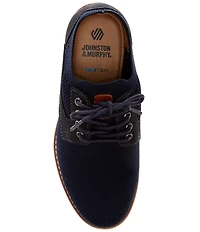 Johnston & Murphy Boys' Upton Knit Plain Toe Lace Up Oxfords (Youth)