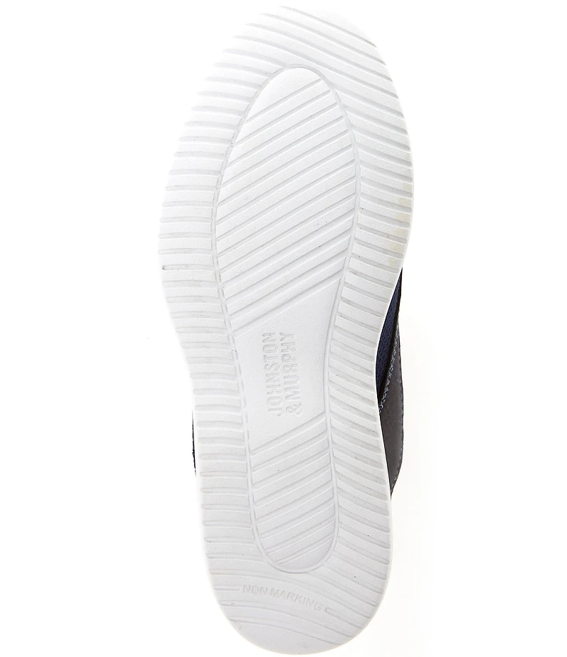 Johnston & Murphy Boys' Upton Knit Plain Toe Lace Up Oxfords (Youth)