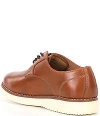Johnston & Murphy Boys' Upton Plain Toe Leather Lace Up Oxfords (Youth)