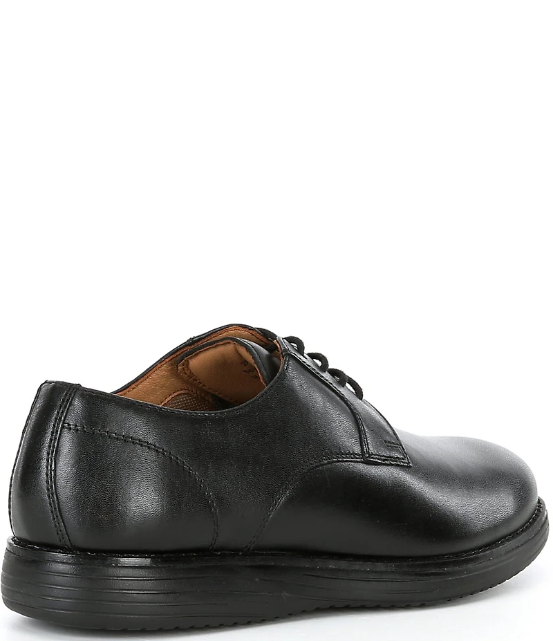 Johnston & Murphy Boys' Upton Plain Toe Leather Lace Up Oxfords (Youth)