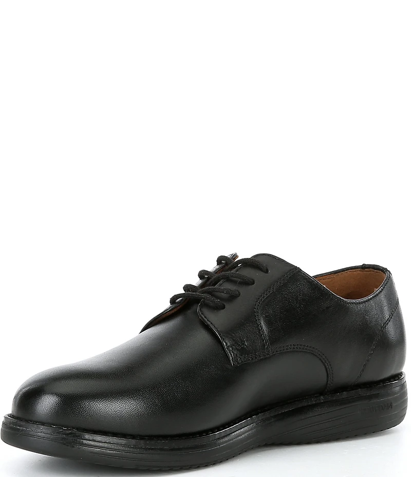 Johnston & Murphy Boys' Upton Plain Toe Leather Lace Up Oxfords (Youth)