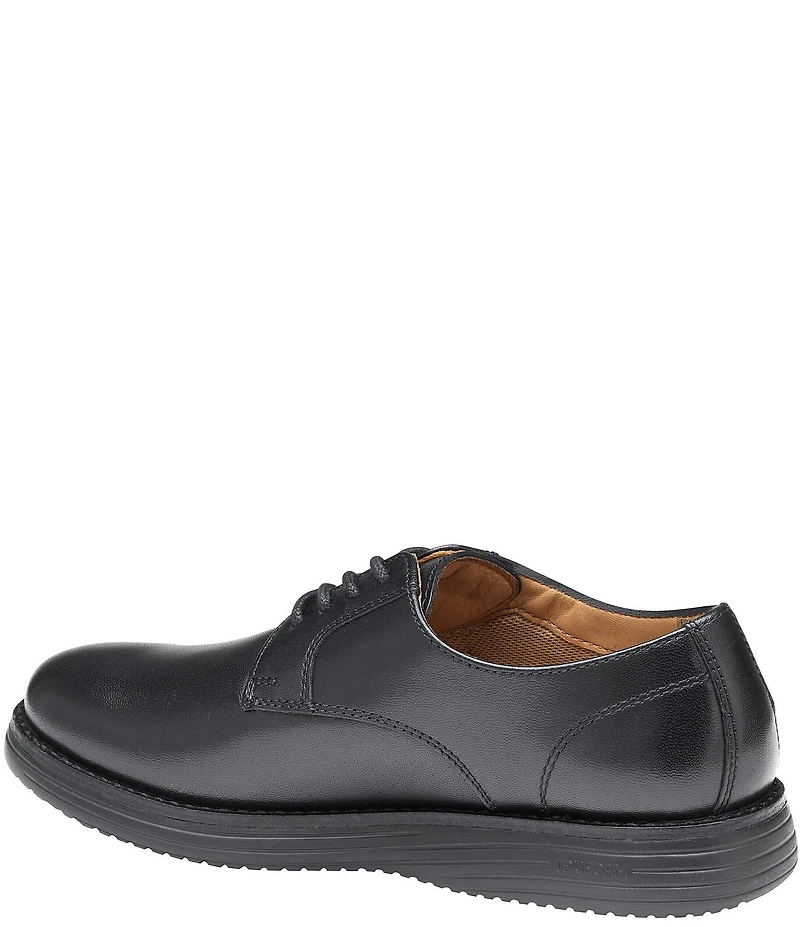 Johnston & Murphy Boys' Upton Plain Toe Leather Lace Up Oxfords (Youth)