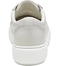 Johnston & Murphy Cammie Lace Up Leather Platform Sneakers