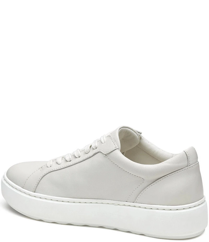 Johnston & Murphy Cammie Lace Up Leather Platform Sneakers