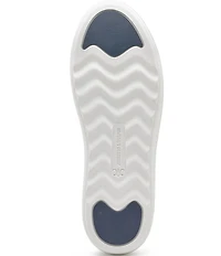 Johnston & Murphy Cammie Lace Up Leather Platform Sneakers