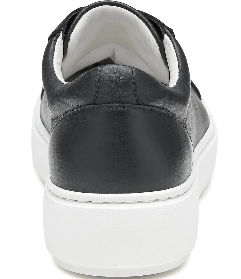 Johnston & Murphy Cammie Lace Up Leather Platform Sneakers