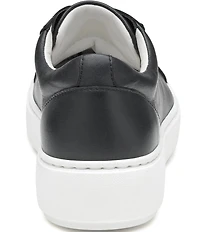 Johnston & Murphy Cammie Lace Up Leather Platform Sneakers